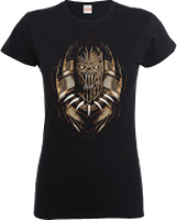 Black Panther Gold Erik Women's T-Shirt - Black - S - Black