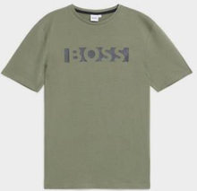 BOSS T-shirt Short Sleeves Tee-Shirt Grønn