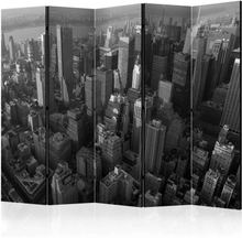 Skærmvæg New York: skyscrapers (bird's eye view) II