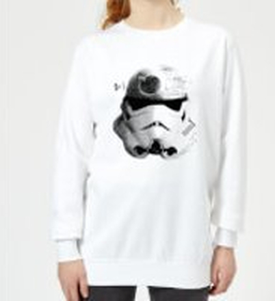 Star Wars Command Stormtrooper Death Star Women's Sweatshirt - White - XL