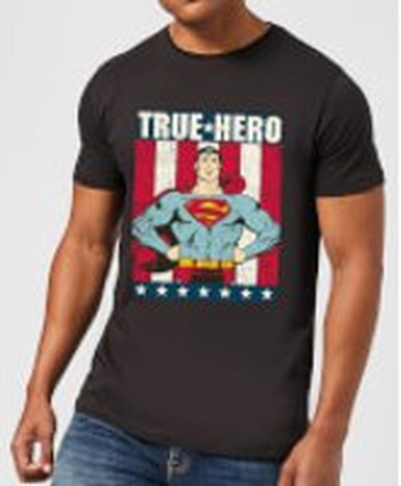 DC Originals Superman True Hero Men's T-Shirt - Black - XL