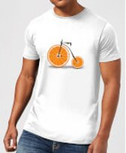 Florent Bodart Citrus Men's T-Shirt - White - 5XL - White