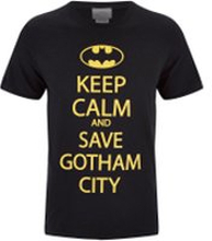 DC Comics Men's Batman Keep Calm T-Shirt - Black - M