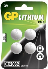 Gp Knapcelle Lithium Cr2032 3v 4st