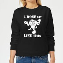 Looney Tunes I Woke Up Like This Women's Sweatshirt - Black - S - Black