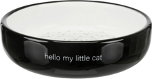 Trixie Kattskål för kortnosade katter 0.3 l- Röd/Vit
