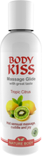 Nature Body White: Body Kiss Massage Glide, Tropic Citrus, 100 ml