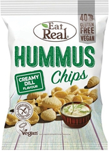 Eat Real hummuschips kremet dill