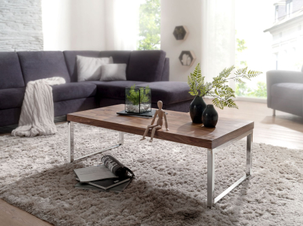 Lækkert sofabord GUNA - 120 x 60 x 40 cm