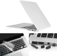 Suojakuori Macbook Air 13.3" 3in1 näppäimistö - ja pölysuojalla