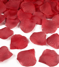 100 stk Røde Roseblader