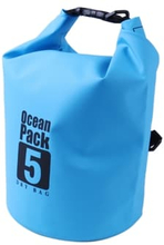 Vesitiivis Laukku / Dry Bag - 5 Litran Sininen Kuivalaukku