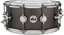 Drum Workshop Snare Drum Satin Black over Brass 14,6,5'', DRVD6514SVCBK