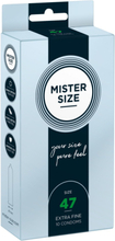 Mister Size Kondomer 47 mm, 10-pack