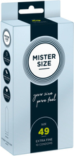 Mister Size Kondomer 49 mm, 10-pack