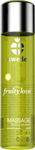 Swede Fruity Love Vanilla & Gold Pear 120 ml - Massage Olja Med Värmande Effekt