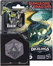 Hasbro Dungeons & Dragons Honor Among Thieves D&D Dicelings Black Dragon Collectible Action Figure