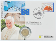 Sammlermünzen Reppa Vatikan Numisbrief Papst Benedikt XVI 2022
