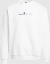 adidas Originals Colour Smash Crew Sweatshirt, vit