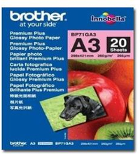 Papper Brother BP71GA3 20 ark, Glossy, A3
