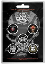 Five Finger Death Punch: Button Badge Pack/Logos (Retail Pack)