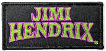 Jimi Hendrix: Standard Patch/Arched Logo