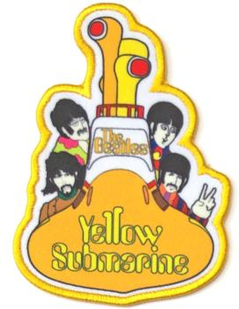The Beatles: Standard Patch/Yellow Submarine All Aboard (Loose)