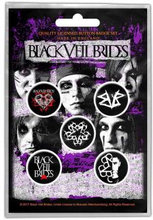 Black Veil Brides: Button Badge Pack/Pentagram (Retail Pack)