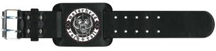 Motörhead: Leather Wrist Strap/Biker Badge