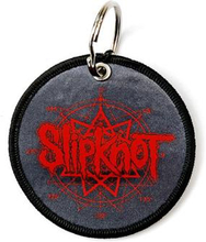 Slipknot: Keychain/Logo & Nonagram (Double Sided Patch)