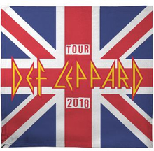 Def Leppard: Blanket/2018 Tour Union Jack (Ex. Tour)
