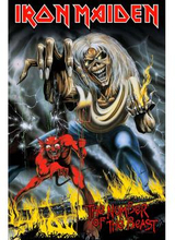 Iron Maiden: Textile Poster/Number Of The Beast