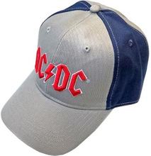 AC/DC: Unisex Baseball Cap/Red Logo (2 Tone)