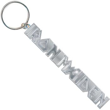Iron Maiden: Keychain/Logo with no tails. (Die-cast Relief)