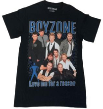 Boyzone: Unisex T-Shirt/Love Me For A Reason Homage (Medium)
