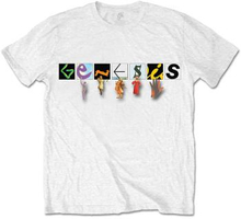Genesis: Unisex T-Shirt/Characters Logo (Large)