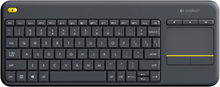 Logitech Wireless Touch Keyboard K400 Plus Trådløs Tastatur Sort