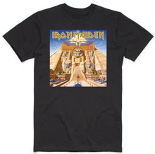 Iron Maiden: Unisex T-Shirt/Powerslave Album Cover Box (Small)
