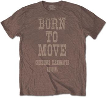 Creedence Clearwater Revival: Unisex T-Shirt/Born To Move (Small)