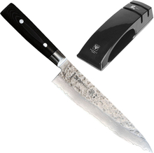 Yaxell - Zen gavesett kokkekniv 20 cm + sliper