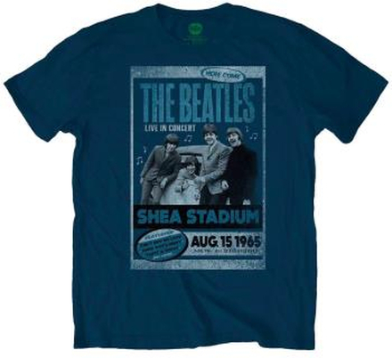 The Beatles: Unisex T-Shirt/Shea Stadium 1965 (Medium)