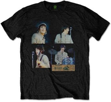 The Beatles: Unisex T-Shirt/Shea Stadium Shots (Large)