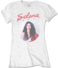 Selena Gomez: Ladies T-Shirt/80"'s Glam (Large)