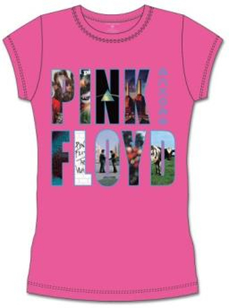 Pink Floyd: Ladies T-Shirt/Echoes Album Montage (Small)