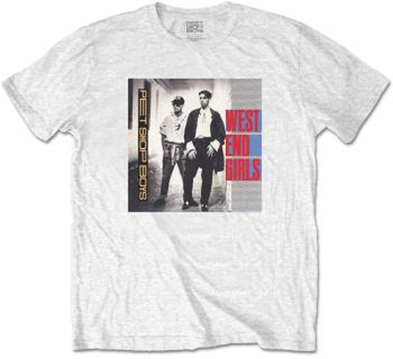 Pet Shop Boys: Unisex T-Shirt/West End Girls (Small)