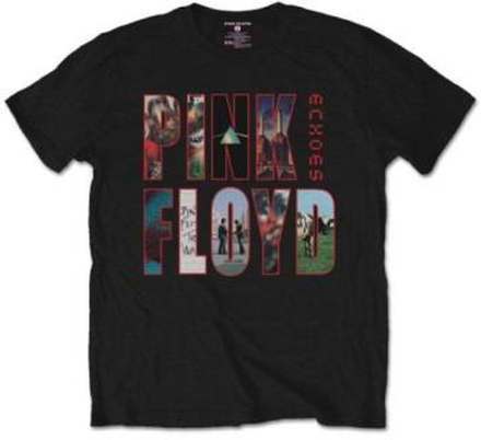 Pink Floyd: Unisex T-Shirt/Echoes Album Montage (Small)