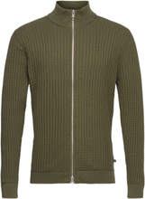 Macardo Knitwear Full Zip Jumpers Kakigrønn Matinique*Betinget Tilbud