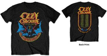 Ozzy Osbourne: Unisex T-Shirt/Bat Circle (Limited Edition/Collectors Item) (Large)