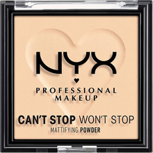 NYX Professional Makeup Can’t Stop Won’t Stop Mattifying Powder Light - 6 g