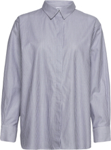 Jeanne Shirt Langermet Skjorte Blå Stylein*Betinget Tilbud